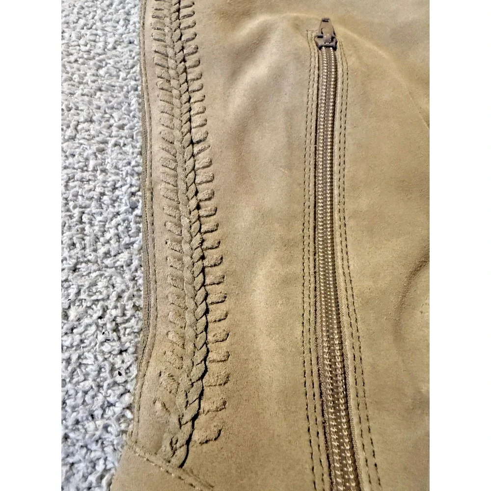 Vince Camuto Bendra Over-The-Knee Tall Boot Tan Suede Size 9.5M